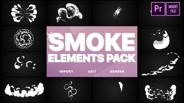 Smoke Elements | Premiere Pro MOGRT