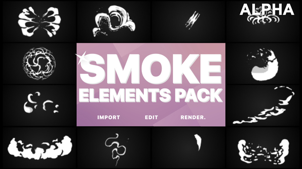 Smoke Elements | Motion Graphics Pack alt