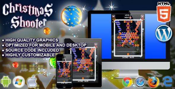 Christmas Shooter - gra HTML5