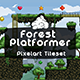 Forest Platformer 2D Tileset Pixel Art - GraphicRiver Item for Sale