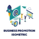 Business Promotion Isometric Illustration - GraphicRiver Item for Sale
