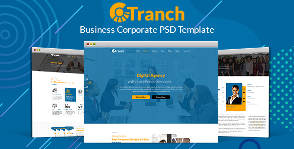 Tranch - Business Multipurpose PSD