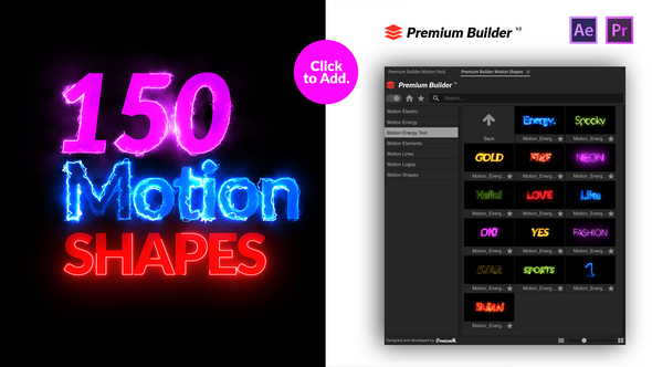 Motion Shapes Pack