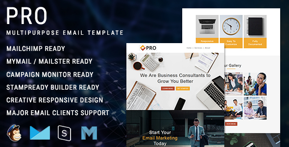 Pro - Multipurpose Responsive Email Newsletter Template