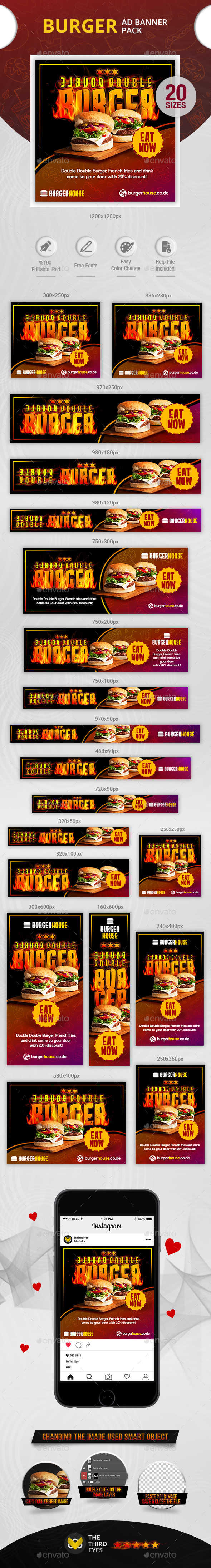 Fast Food Banner Graphics Designs Templates From Graphicriver