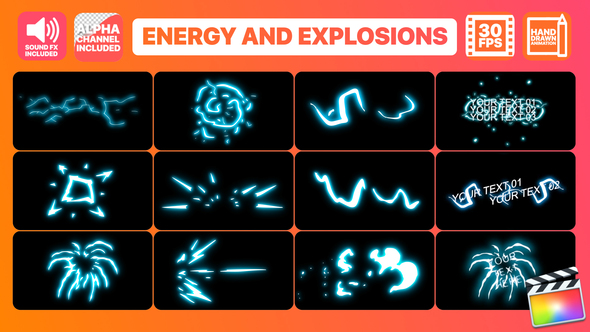 Energy And Explosion Elements | FCPX alt