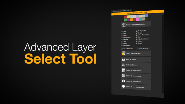 Advanced Layer Select Tool