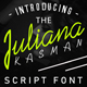 Juliana Kasman Script Font - GraphicRiver Item for Sale