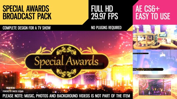 Special Awards (Broadcast Pack)