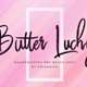 Butter Luchy - Handwritting Brush Font - GraphicRiver Item for Sale