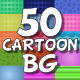50 Cartoon Backgrounds - VideoHive Item for Sale