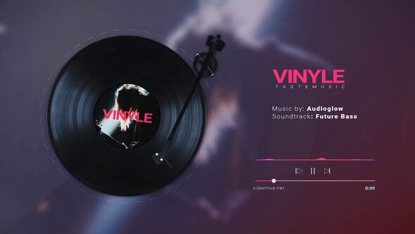 Vinyl Music Visualizer