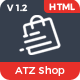 ATZ Shop - Online Shopping Store HTML Template - ThemeForest Item for Sale