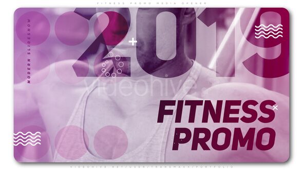 Fitness Promo Media Opener