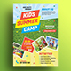 Kids Summer Camp Flyer - GraphicRiver Item for Sale