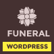 Funeral Service Responsive WordPress Theme - ThemeForest Item for Sale