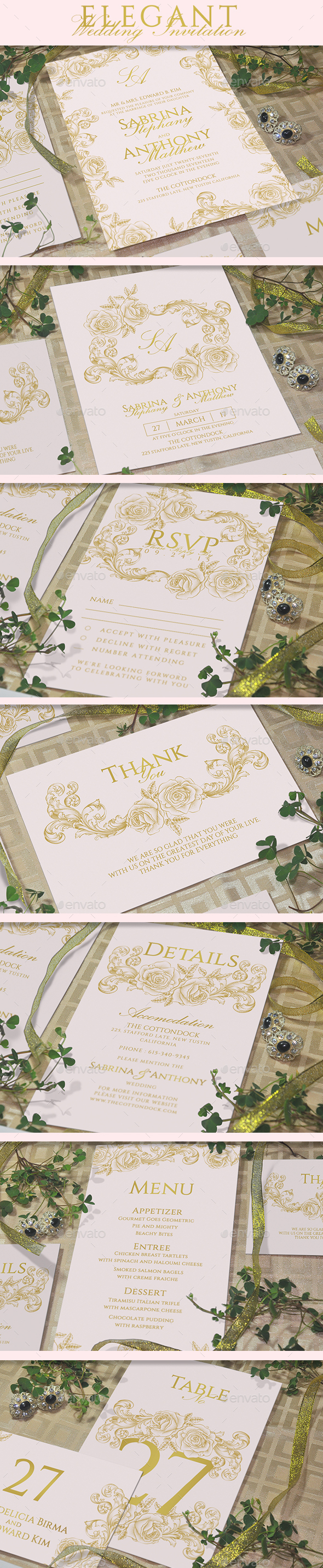 2025 S Best Selling Wedding Invitation Templates ElegantWeddingInvitationPreview