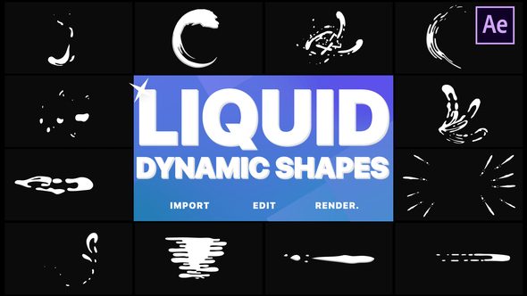 Dynamic Liquid Shapes | After Effects