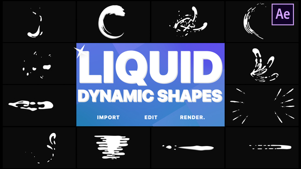 Dynamic Liquid Shapes | After Effects alt