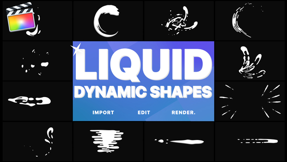 Dynamic Liquid Shapes | FCPX alt