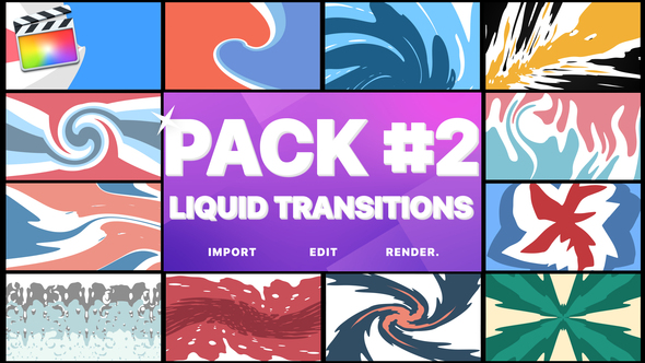 Liquid Transitions Pack 02 | FCPX alt