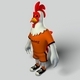 Cemong the rooster - 3DOcean Item for Sale