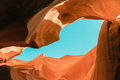 View of Antelope Canyon and sky - PhotoDune Item for Sale