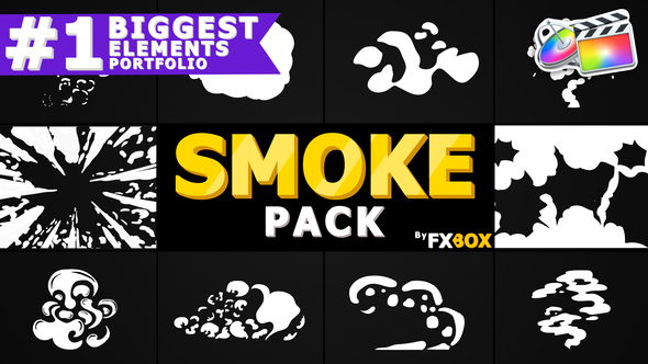 Action Elements Smoke | FCPX alt