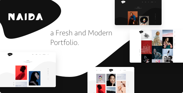 Naida | Showcase Portfolio WordPress Theme