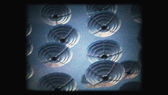 Cg Generated Handcam Vintage Footage Of Unidentified Flying Objects Or Ufo In Sky 4k alt