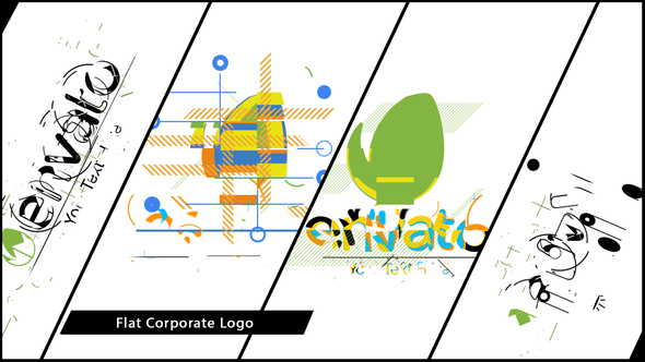 Flat Corporate Logo V02 alt