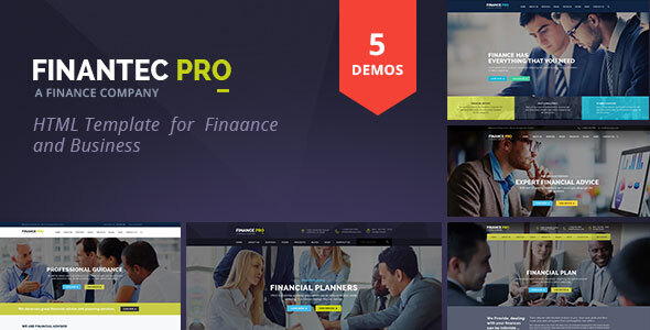 Finantec Pro : Finance and Business HTML Template