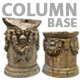 Roman Greek Column Base - 3DOcean Item for Sale