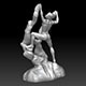 Climber fantasy for 3D print - 3DOcean Item for Sale