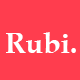 Rubi - Creative Portfolio Template - ThemeForest Item for Sale