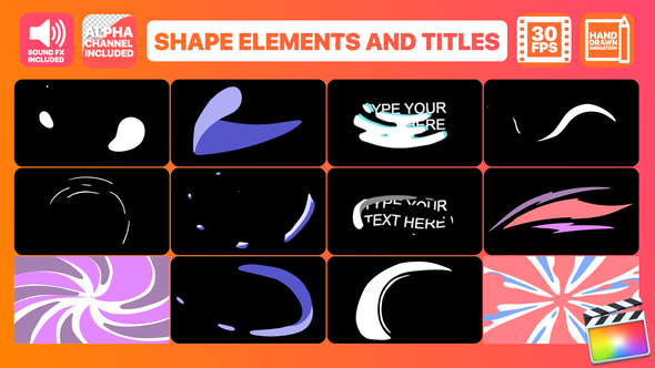Shape Elements And Titles | FCPX