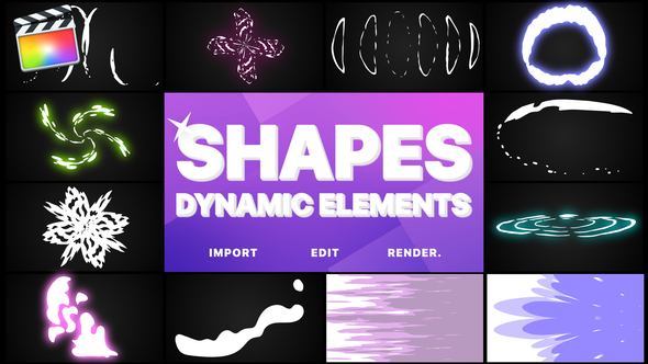 Dynamic Shapes Pack | FCPX alt