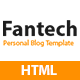 Fantech - Blog HTML Template - ThemeForest Item for Sale