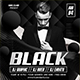 Black Party Flyer Template - GraphicRiver Item for Sale
