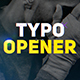 FCP Typo Opener - VideoHive Item for Sale