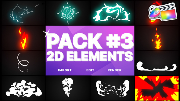 Flash FX Elements Pack 03 | FCPX alt