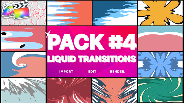 Liquid Transitions Pack 04 | Final Cut