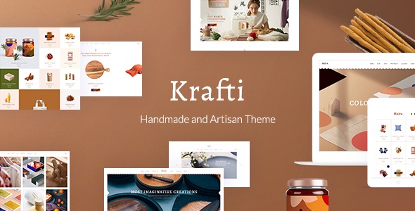 Krafti – Arts & Crafts WordPress Theme