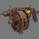 Steampunk gun - 3DOcean Item for Sale
