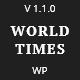 World Times - Newspaper & Magazine Style WordPress Theme - ThemeForest Item for Sale