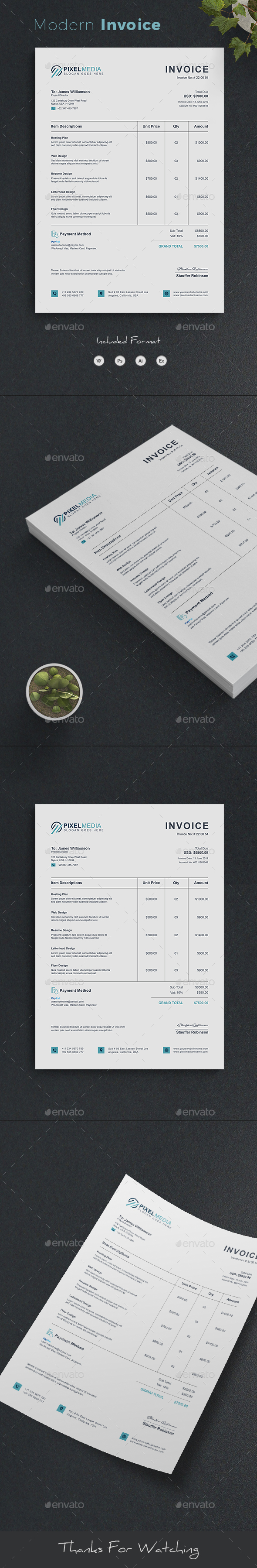 Invoice Excel