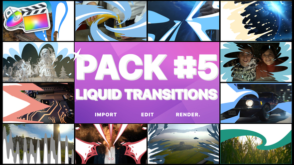Liquid Transitions Pack 05 | FCPX alt