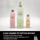 Clear Square PET Bottles 3 sizes Packaging Mockup - GraphicRiver Item for Sale