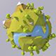 Low Poly Planet - 3DOcean Item for Sale