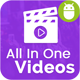 Android All In One Videos App (DailyMotion,Vimeo,Youtube,Server Videos, Admob with GDPR) - CodeCanyon Item for Sale